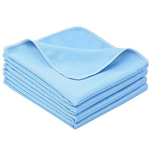 Microfiber Face ткань для чистки тканей-4 Упак. 16 дюймов X оконное стекло Clean нержавеющая сталь Полировка бытовые салфетки