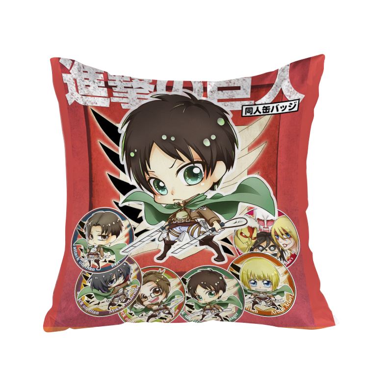 Новый нападение на титан Shingeki нет Kyojin 40 x 40 см площадь аниме Dakimakura Waifu бросить подушку крышка GZFONG299