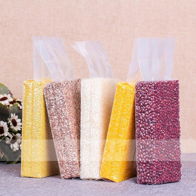 Manufacture Clear Food Grade Plastic Vacuum Packaging Bag