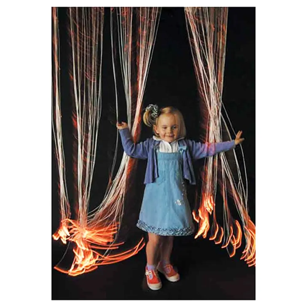 sound activated fiber optic light for sensory therapy