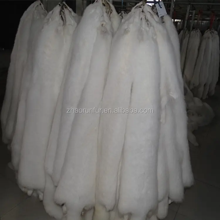Factory Price Real White Fox Fur Skin /Dyed Fox Fur Skin Pelt From China