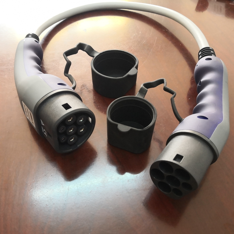 3 фазы 32A IEC 62196-2 подключению CAN-шины сетевое быстрое EV зарядный кабель для подключения к сети