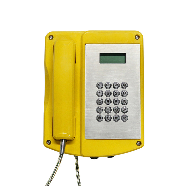 ATEX утвержден Resisttel IECEX взрывозащищенный VoIP телефон
