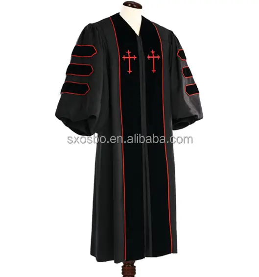 Wholesale Cheap Customized Unisex Modern church choir robes designs
