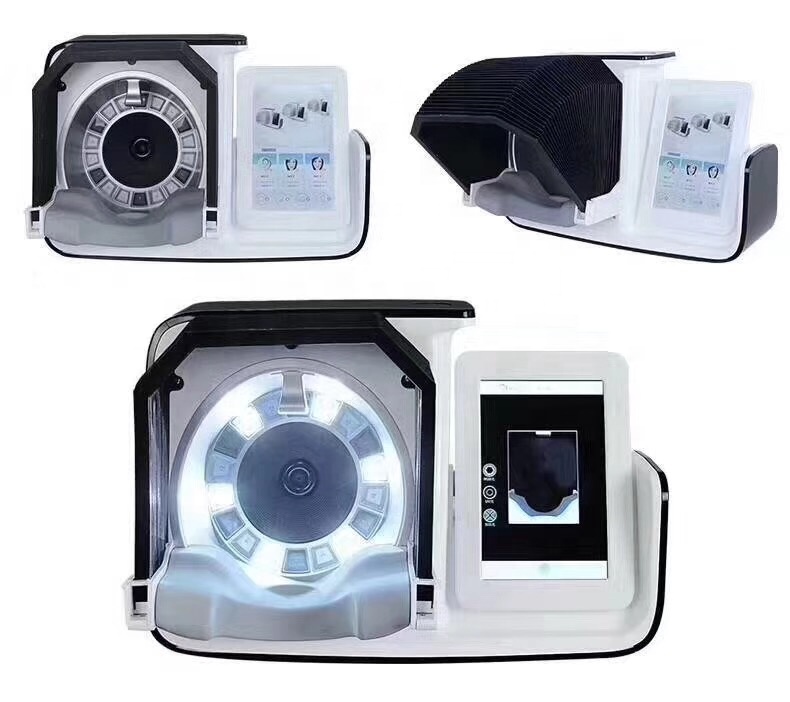 2019 new professional 3d professional mirror skin analyser facial skin analyzer system