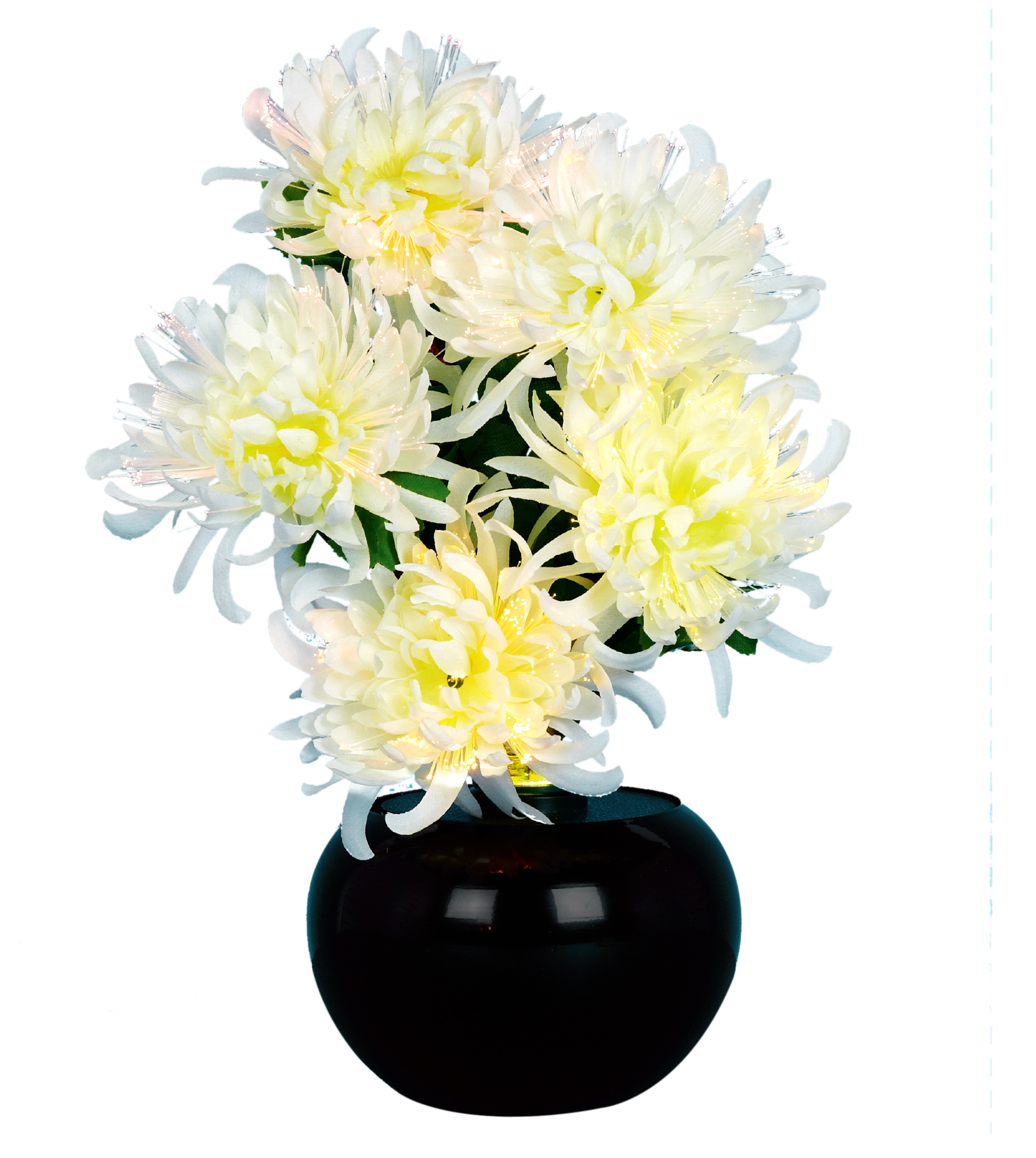 Fiber optic Flower Light for Decoration led silk flower lamp multi color holiday lighting