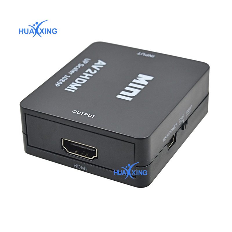 Оптовая продажа 1080P RCA для HDMI s-видео CVBS конвертер видео из AV в HDMI для Декодер каналов кабельного телевидения быстрый и удобный