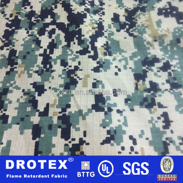 TC65/35 230gsm Рипстоп ткань с антибактериальным анти-УФ водоотталкивающим свойством
