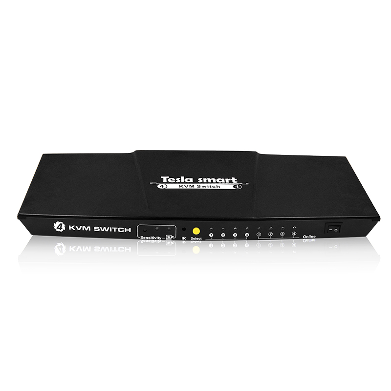 Хаб-порты USB 2,0, 4k hdmi, 4-ходовой коммутатор rj45, 4-портовый, IP HDMI KVM-переключатель
