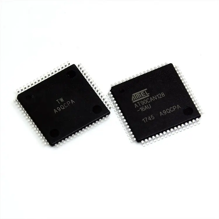 High Quality AVR Tmega Microcontroller 8-Bit 16MHz 128KB FLASH 64-TQFP IC ATMEGA128A-AU