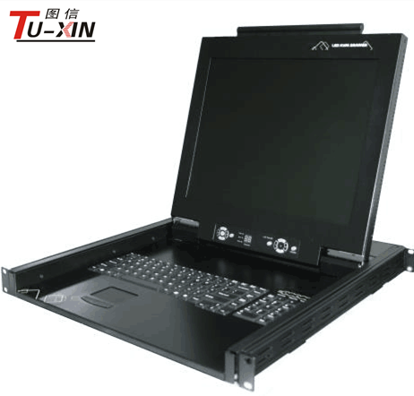 1 Порт KVM консоль с 19 дюймов TFT LCD (жидкокристаллический дисплей) KVM переключатель для оптовой продажи