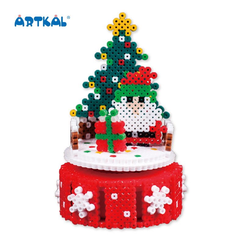 Artkal подарки Рождество Perler бусины музыкальная шкатулка