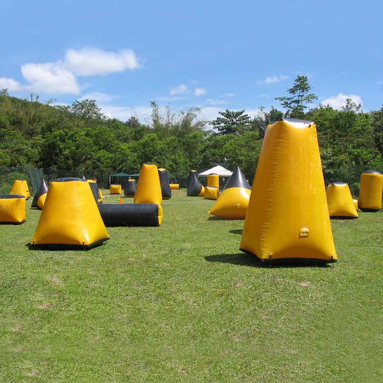 Air Sealed Inflatable Paintball Bunker For Rental Laser Tag Inflatable Bunker Set For CS Game