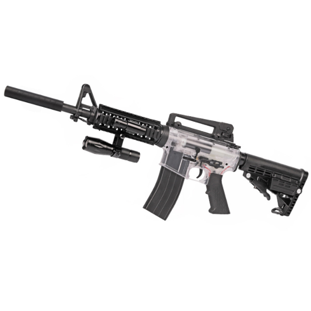 Ar virtural CS гель бластер Уэллс M401 Кристалл пулемет