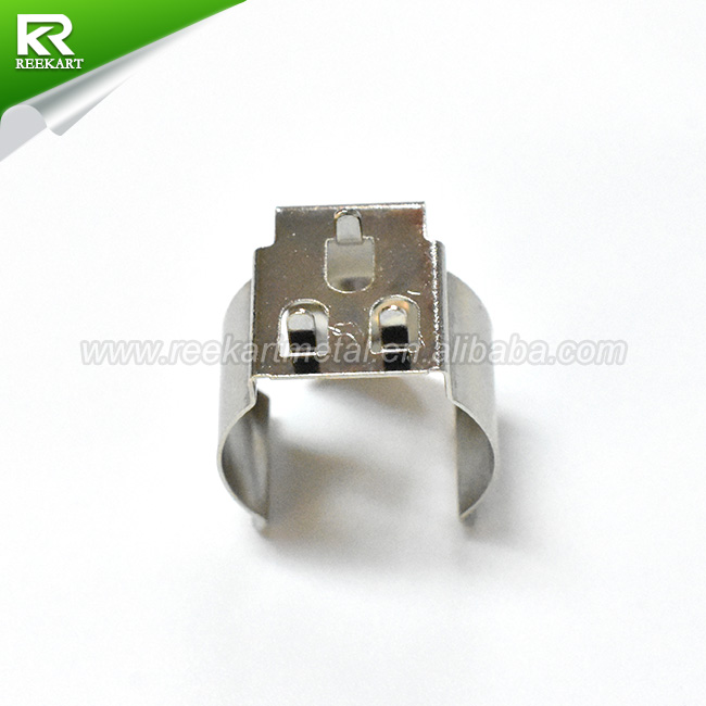 THM металла штамповки весна сталь pcb pin 18650 батарея контактный зажим
