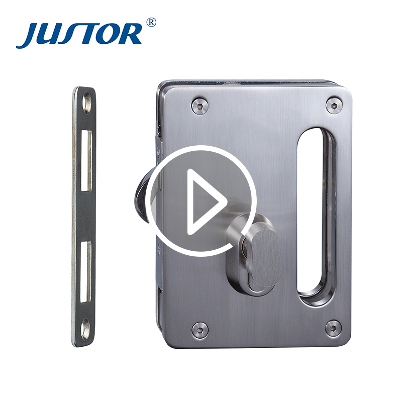high quality wholesale price single side sliding glass door lock JU-W515