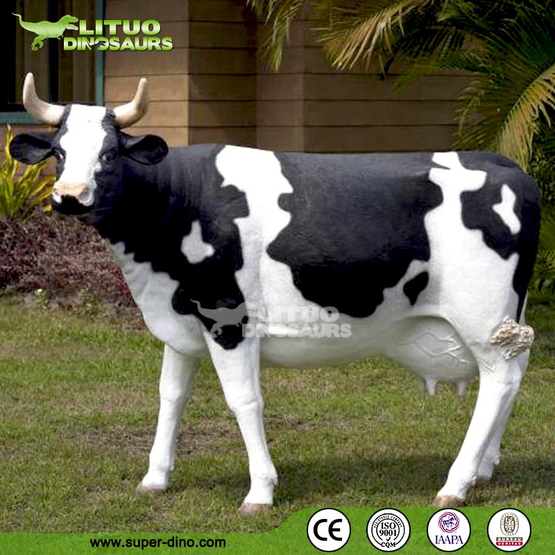 Lifesize Корова из стекловолокна