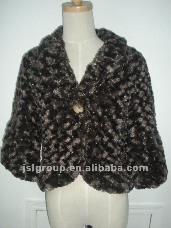 LADIES FAUX FUR JACKETS