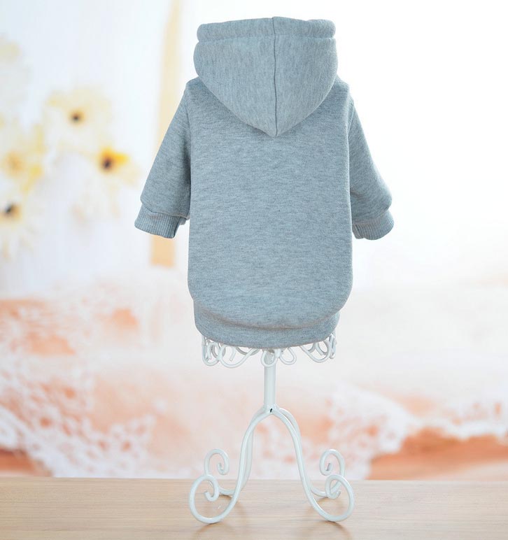 Wholesale plain blank dog hoodie