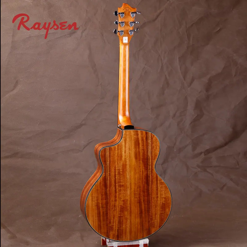 A shape cutaway guitar solid spruce + laminated koa