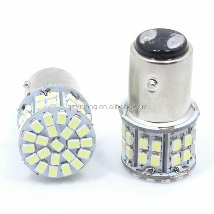 S25 Светодиодная лампа для автомобильного прицепа 1156 1157 BA15S 1206/3014 50smd светодиодный стоп-сигнал