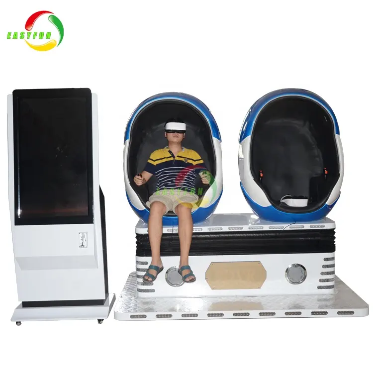 Новая технология виртуальной реальности кино симулятор яйцо стул 9D VR