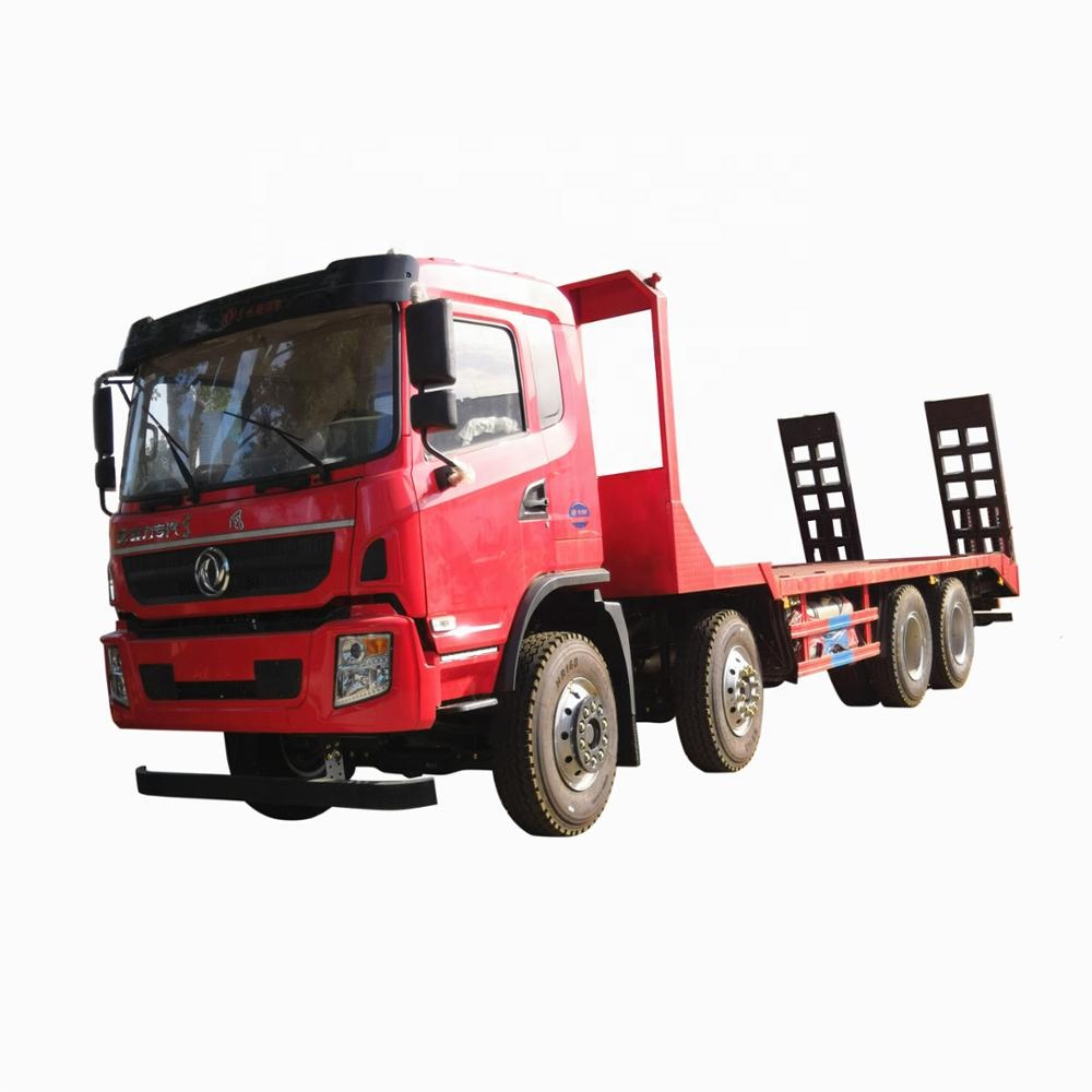 Сверхмощный 8x4 Dongfeng 30 тонн 40 тонн плоский кровать транспорт грузовик