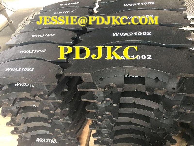 WVA21002 тормозных колодок