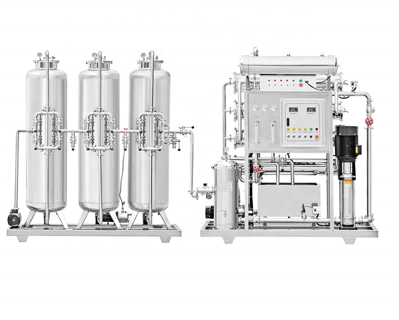 Bottled drinking water RO water treatment equipment 2000LPH