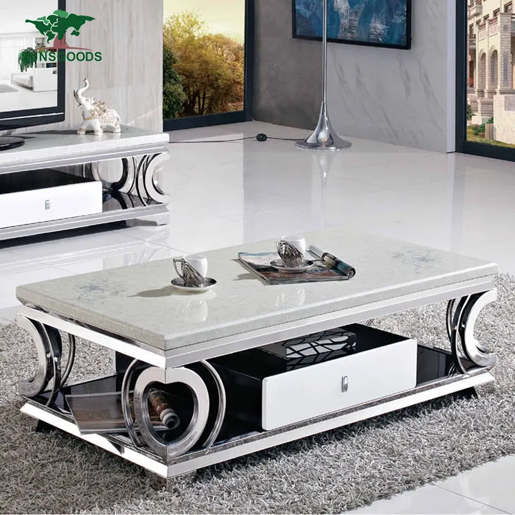 Top Quality Living Room Chrome Coffee Table Legs,Black Coffee Table