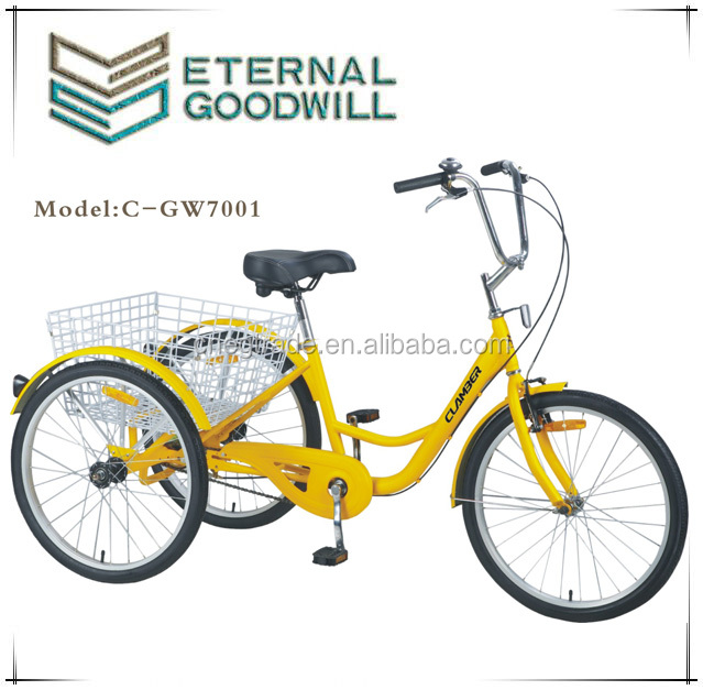 16 "/20"/24 "НОВЫЙ 3 колеса для взрослых оптом велосипеды/велосипеды fixie с корзиной для хранения