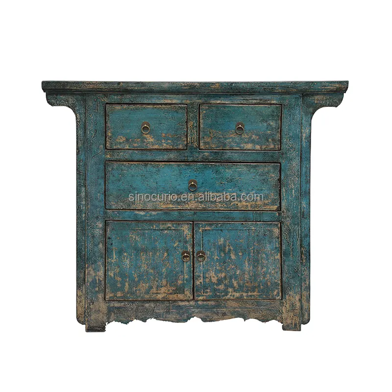 Custom Antique Vintage Furniture Chinese Home Decor Shabby Chic Antique Wooden Funiture