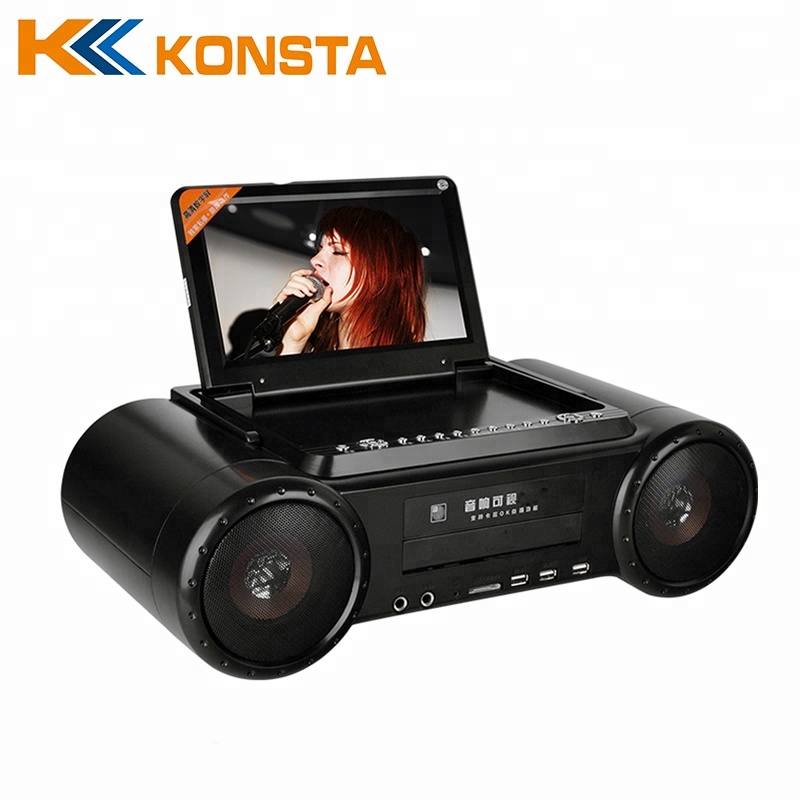 Автомобильный dvd-плеер с usb fm радио sd портативный dvd караоке плеер