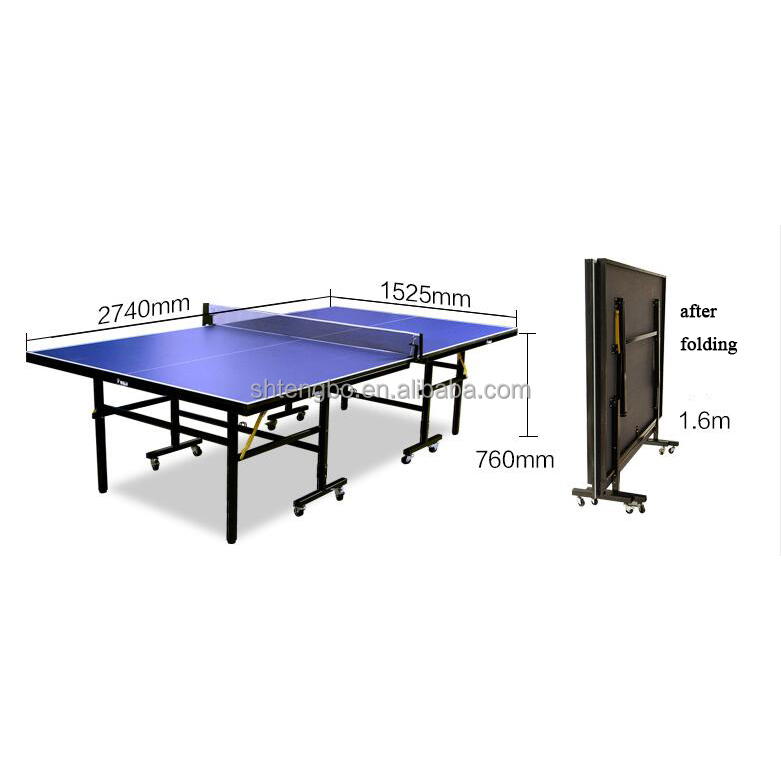 Дешевые цены Открытый Настольный теннис стол складной pingpong стол