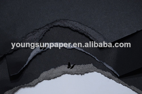 200gsm paper black coated paperboard