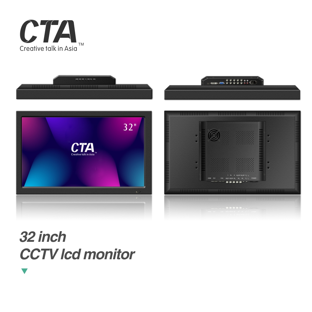 32 дюймовый ЖК-монитор cctv панель