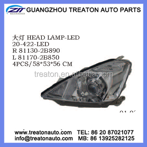 Головная лампа светодиодная для TOYOT ALLION 2001-2007 R 81130-2B890 L 81170-2B850