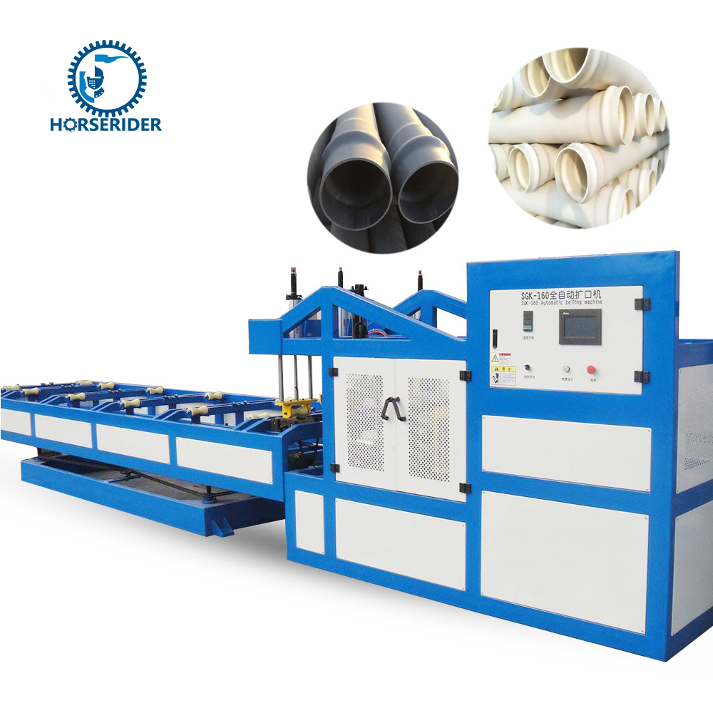 PVC Plastic Pipe End Socket End Expander Machine and expander forming machine