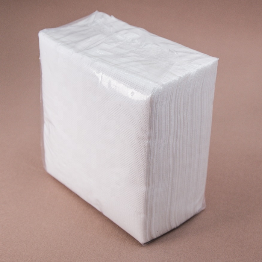 Складные ресторанные салфетки 30*30 см, 16 г/м2, 1/4