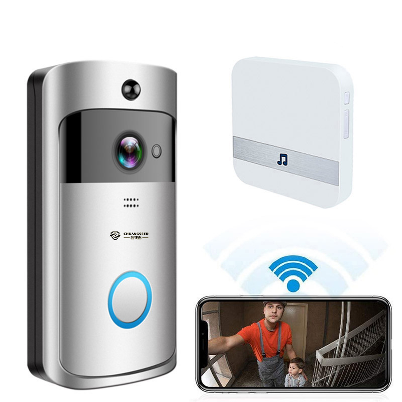 Лидер продаж 1080 P Wi Fi IP видео дверь камера беспроводной дверной звонок с внутренней