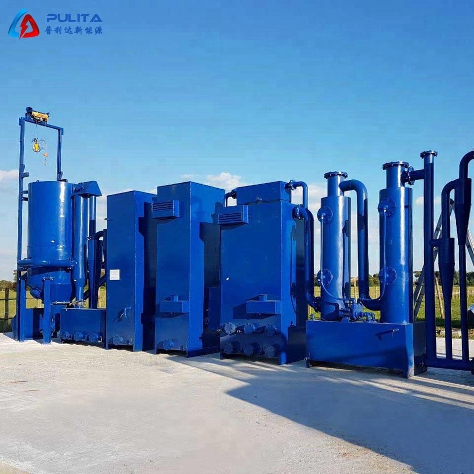 High efficiency 1mw biomass gasification power plant