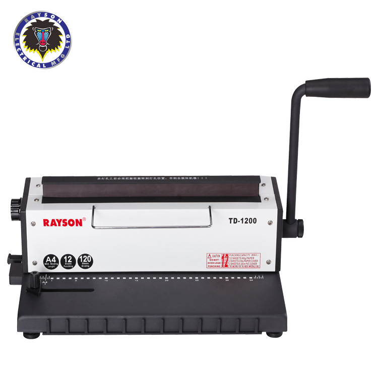 RAYSON TD-1200 двухпроводный переплет с 34 отверстиями