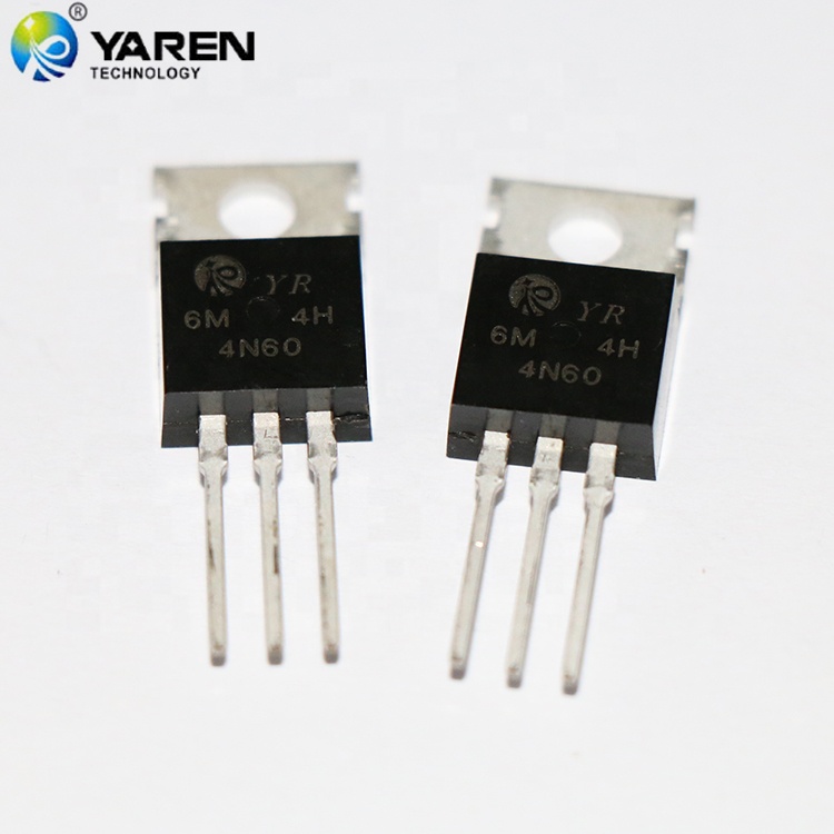 4N60 To-220 600V 4 A N-канальный мощный МОП-транзистор