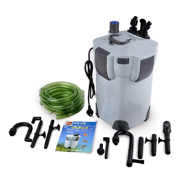 SUNSUN HW-403B 35 Вт 1400 л/ч с УФ-лампой, внешний био-губчатый аквариумный фильтр boyu