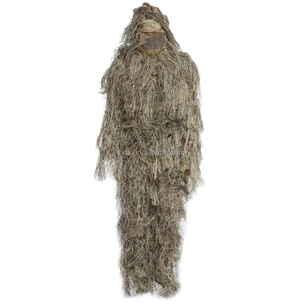Охотничья шторка с 3d-изображением листьев Ghillie Suit5 CS, камуфляжные жалюзи