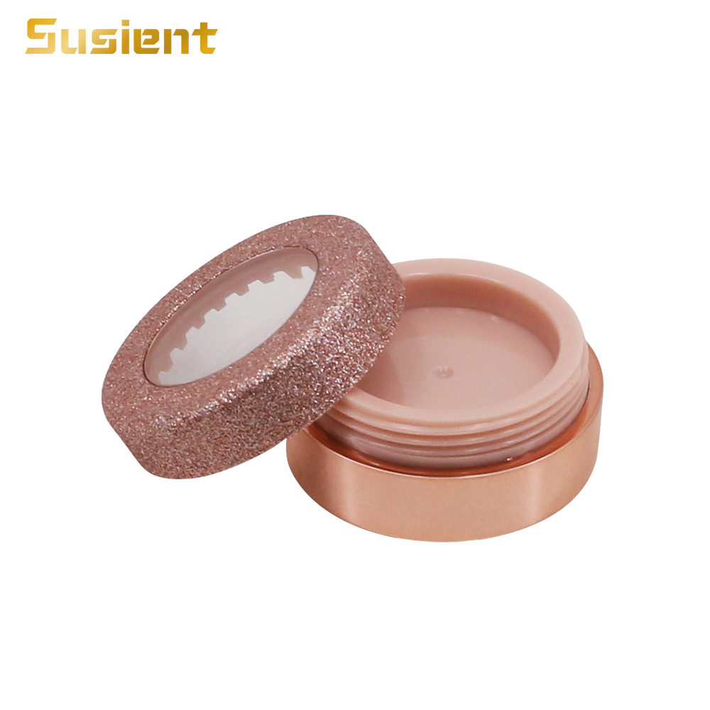 SKIN care cream ABS cap PET plastic jar Wide mouth cosmetic jar 3.2ml