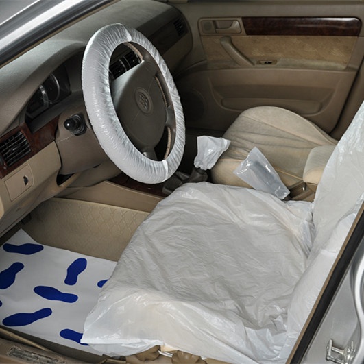 Одноразовый автомобиль чистый набор для автосервиса