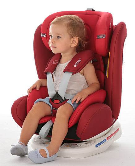 Вращающиеся на 360 градусов детские автокресла с ISOFIX и Top Tether, группа 0 + 123, 0-36 кг
