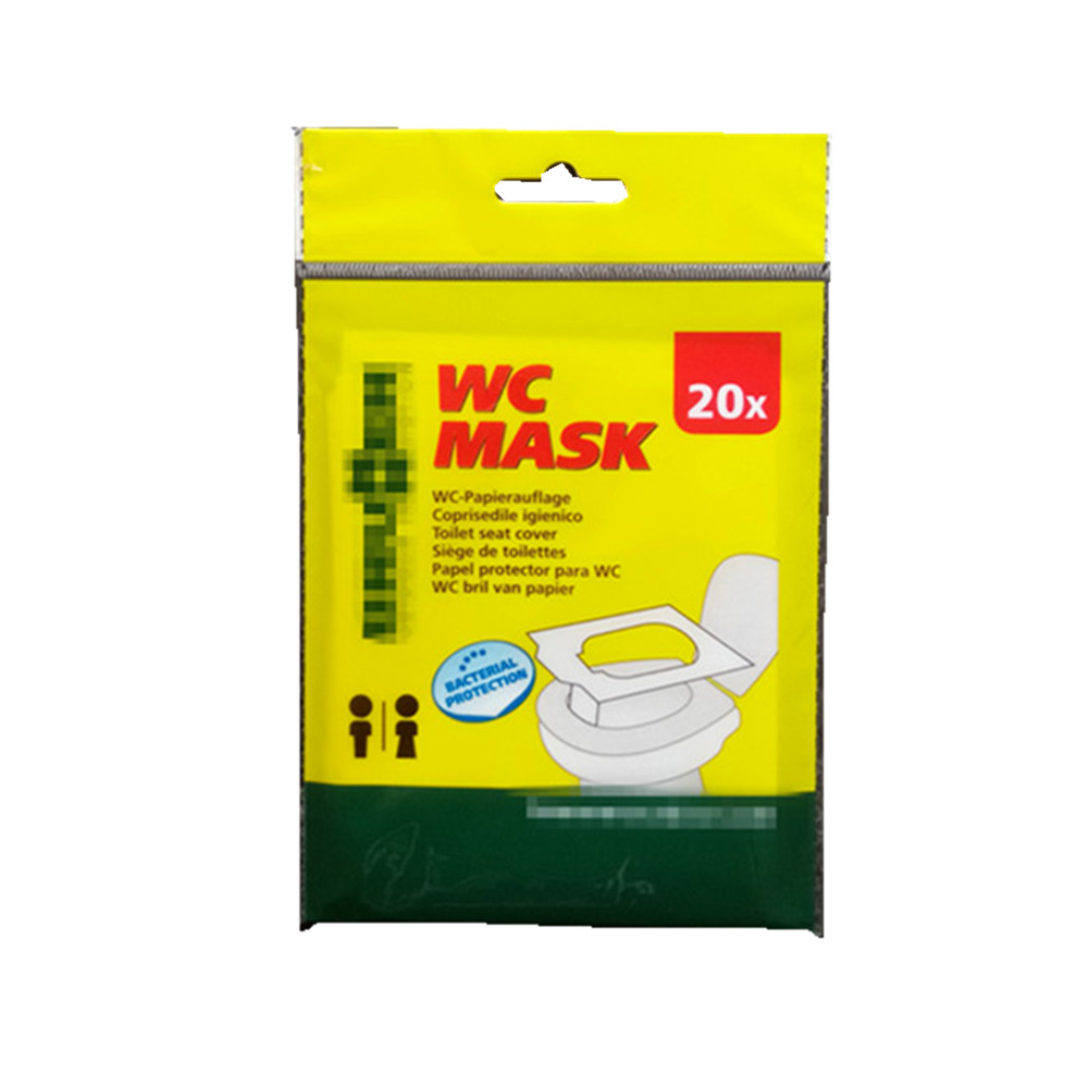 Disposable Toilet Seat Covers Flushable Travel Portable Pack Set 10 Units for Man and Woman