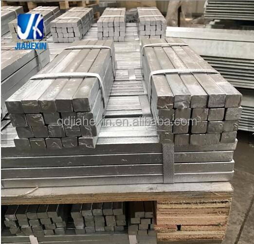 Galvanized steel solid bar